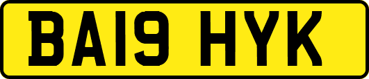 BA19HYK