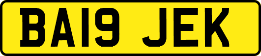 BA19JEK