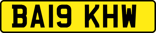 BA19KHW