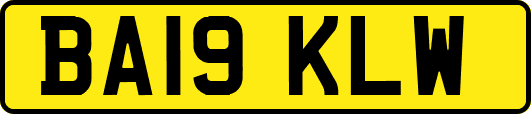 BA19KLW