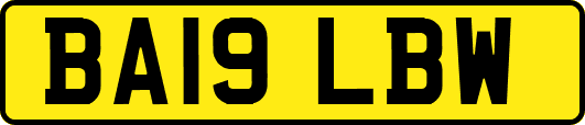 BA19LBW