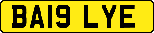 BA19LYE