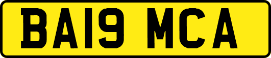 BA19MCA