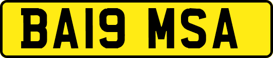 BA19MSA