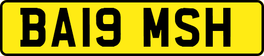 BA19MSH
