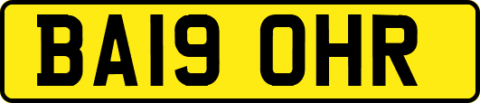 BA19OHR