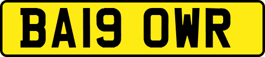 BA19OWR