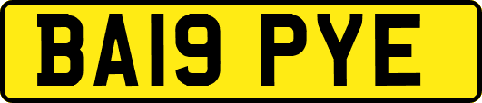 BA19PYE