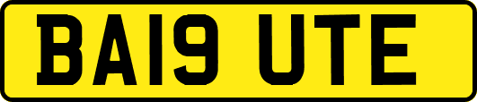 BA19UTE