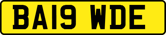 BA19WDE