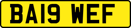 BA19WEF
