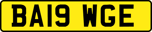 BA19WGE