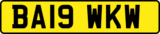 BA19WKW