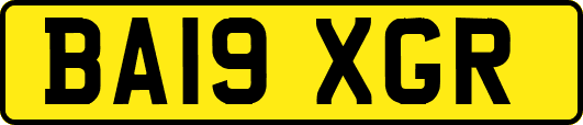 BA19XGR