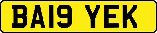 BA19YEK