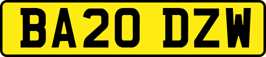 BA20DZW
