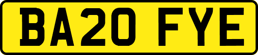 BA20FYE