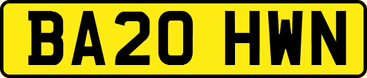 BA20HWN