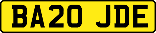 BA20JDE