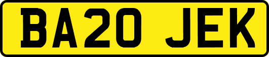 BA20JEK