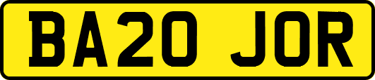 BA20JOR