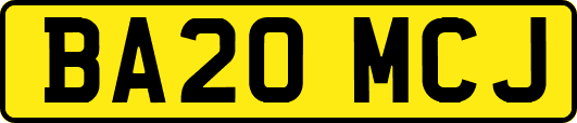BA20MCJ