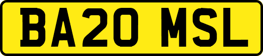 BA20MSL