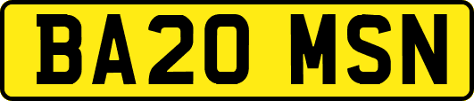 BA20MSN