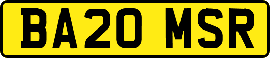BA20MSR