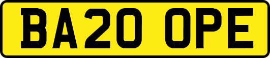 BA20OPE
