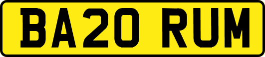 BA20RUM