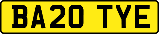 BA20TYE
