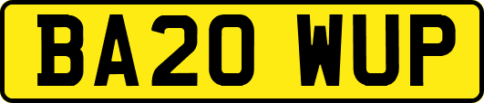 BA20WUP