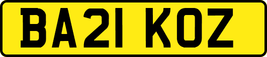 BA21KOZ
