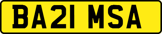 BA21MSA