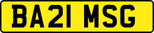 BA21MSG