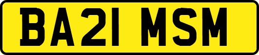 BA21MSM