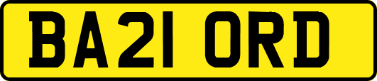 BA21ORD