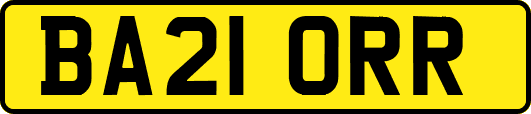 BA21ORR