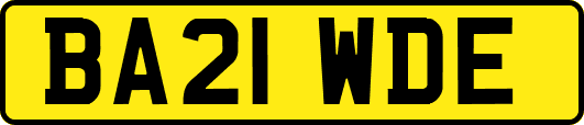 BA21WDE