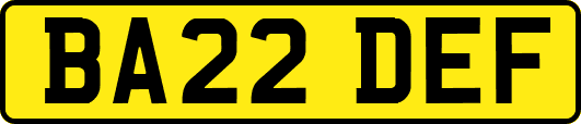 BA22DEF