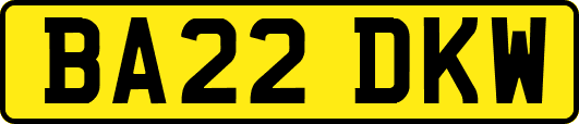 BA22DKW