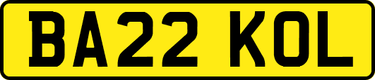 BA22KOL