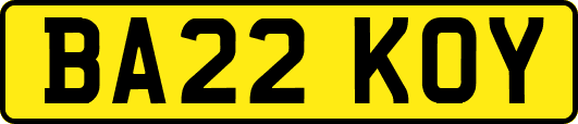 BA22KOY