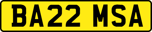 BA22MSA