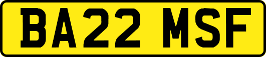 BA22MSF