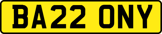 BA22ONY