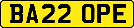 BA22OPE