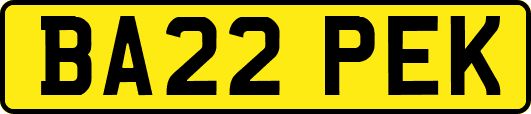 BA22PEK