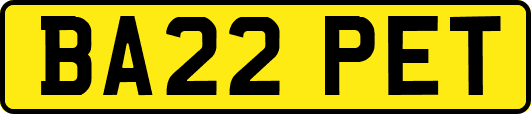 BA22PET